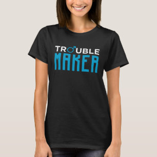 Trouble Maker Trouble Solver Matching Koppels Twin T-shirt