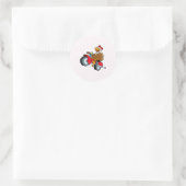 Trouble Turkey Ronde Sticker (Tas)
