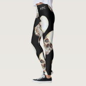 TROUBLED leggings - schedel (Links)