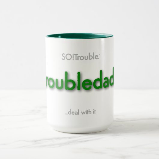 troubledad! - green mok (Midden)