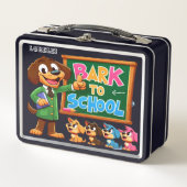 Troublemaker Leraar Hond Lunchbox (Voorkant)