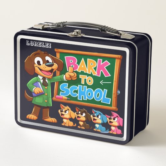 Troublemaker Leraar Hond Lunchbox (Voorkant)