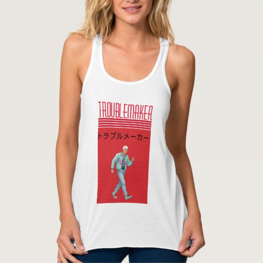 Troublemaker  tanktop (Voorkant)