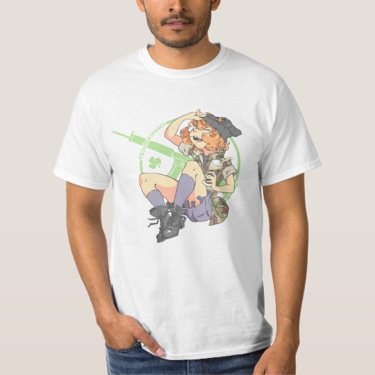 Troublesmaker Plain (Little Armalite) T-shirt (Voorkant)