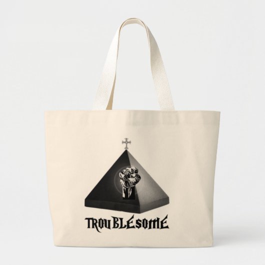 Troublesome Movement Jumbo Canvas tas (Voorkant)