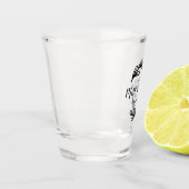 Troud Monogram Bold Branch Shot Glas (Links)