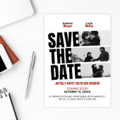 Trouhuwelijksfilmposter save the date