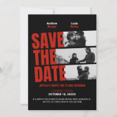 Trouhuwfilm poster save the date (Voorkant)