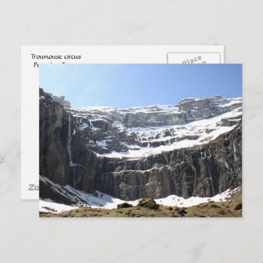 Troumouse circus briefkaart (Voorkant / Achterkant)