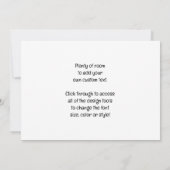 Troupe de Mademoiselle Eglantine, Toulouse Lautrec Kaart (Achterkant)