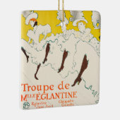 Troupe de Mademoiselle Eglantine, Toulouse Lautrec Keramisch Ornament (Rechts)