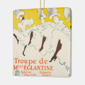 Troupe de Mademoiselle Eglantine, Toulouse Lautrec Keramisch Ornament (Links)