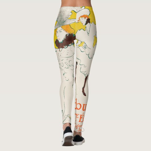 Troupe de Mademoiselle Eglantine, Toulouse Lautrec Leggings (Achterkant)
