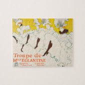 Troupe de Mademoiselle Eglantine, Toulouse Lautrec Legpuzzel (Horizontaal)