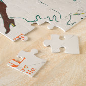Troupe de Mademoiselle Eglantine, Toulouse Lautrec Legpuzzel (Zijkant)
