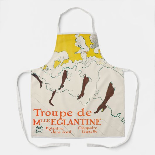 Troupe de Mademoiselle Eglantine, Toulouse Lautrec Schort (Voorkant)