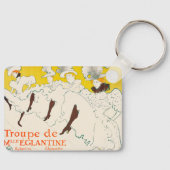 Troupe de Mademoiselle Eglantine, Toulouse Lautrec Sleutelhanger (Voorkant)