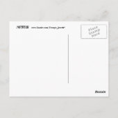 Troupe Joweh Briefkaart (Achterkant)