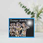 Troupe Joweh Dancers Briefkaart (Staand voorkant)