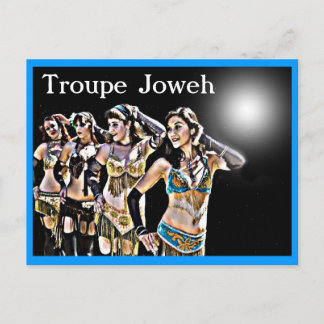 Troupe Joweh Dancers Briefkaart