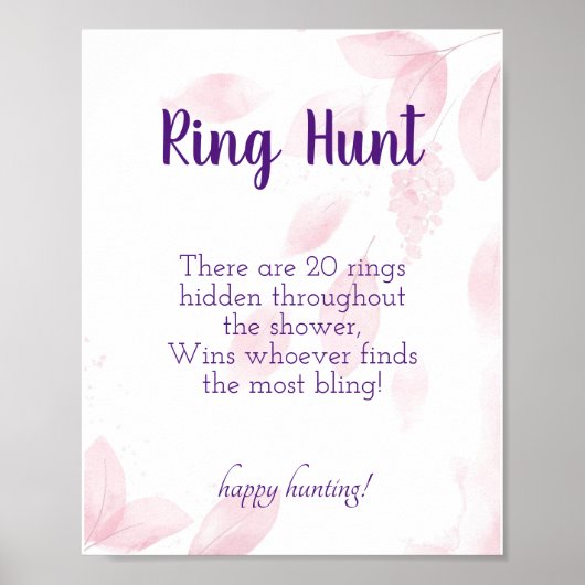 Trouringjacht Bruiloftsfeest Spel Bord Poster (Voorkant)