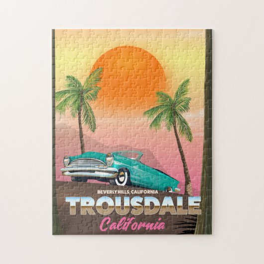 Trousdale Beverly hills California Legpuzzel (Verticaal)