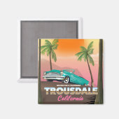 Trousdale Beverly hills California Magneet (Voorkant / Achterkant)