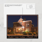 Trousdale County Courthouse - Hartsville, TN Briefkaart (Voorkant / Achterkant)