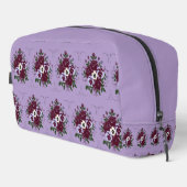 Trousse de Toilette Motif Floral Violettes Toilettasje (Rechterhoek)