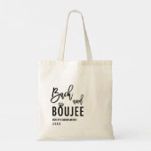 Trousseau- en drankfeest trouwfeest cadeautjes tote bag (Achterkant)