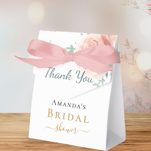 Trousseau roze goud roze Bruidsfeest bedankt Bedankdoosjes