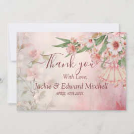 Trousseau Roze Trouwjurk Bedankt