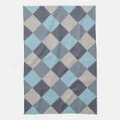 Trout Blue Grey Cotton Seed Pset Theedoek (Verticaal)