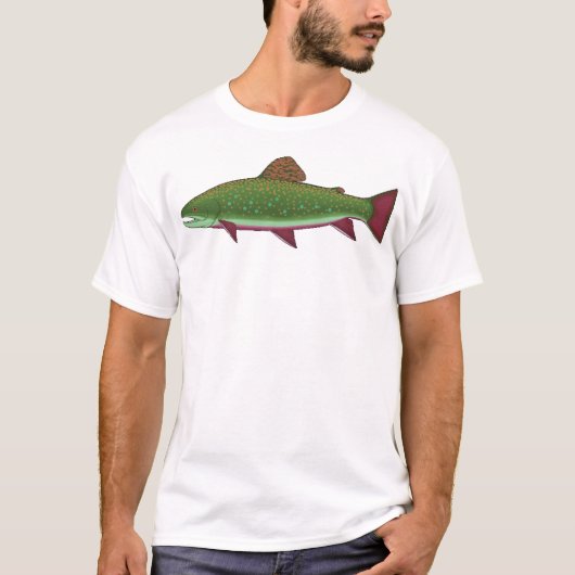 TROUT (Br) T-shirt (Voorkant)