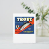 Trout Brand Briefkaart (Staand voorkant)