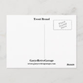 Trout Brand Briefkaart (Achterkant)