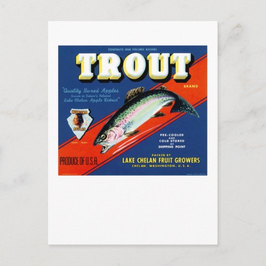 Trout Brand Briefkaart (Voorkant)