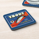 Trout Brand Drankjes Onderzetter (Linkerzijde)