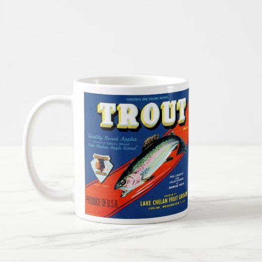 Trout Brand Koffiemok (Links)