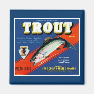 Trout Brand Magneet