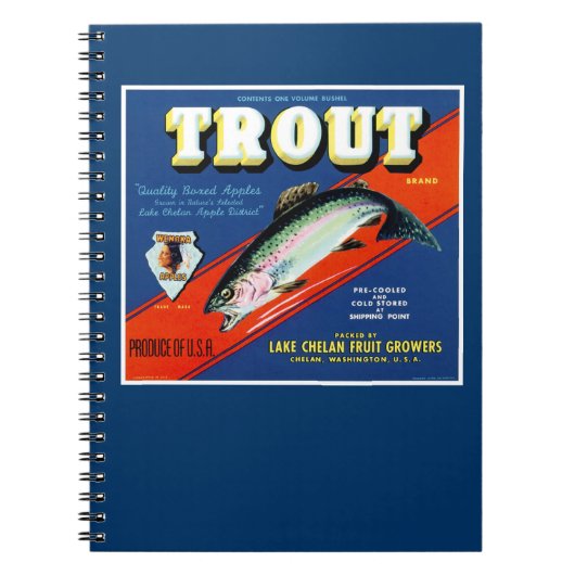 Trout Brand Notitieboek (Voorkant)
