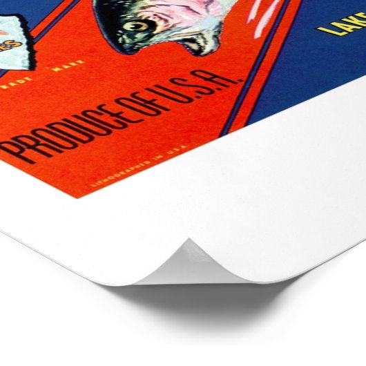 Trout Brand Poster (Hoek)