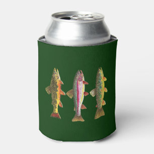 Trout. Brook, regenboog, bruin - Vissende Ichthyol Blikjeskoeler