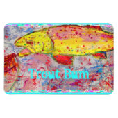 Trout Bum Magneet (Horizontaal)
