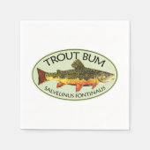 Trout Bum Servet (Voorkant)