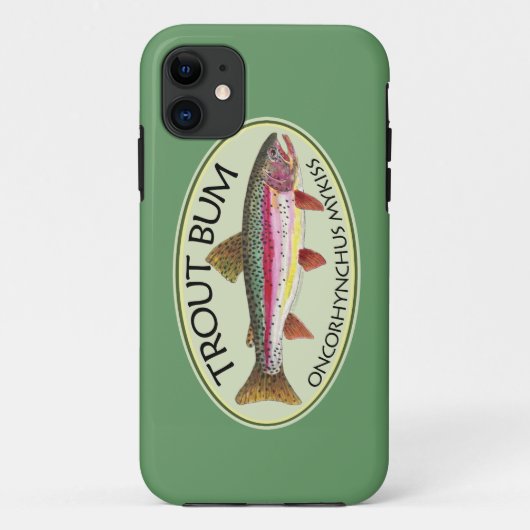 Trout Bum Vissen Case-Mate iPhone Case (Achterkant)