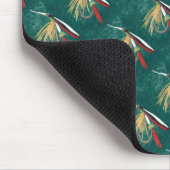 Trout Fin Tiled Fly Mousepad Muismat (Hoek)