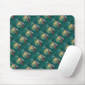 Trout Fin Tiled Fly Mousepad Muismat (Met muis)