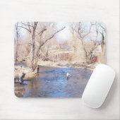 Trout Fisherman Mousepad Muismat (Met muis)