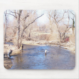 Trout Fisherman Mousepad Muismat